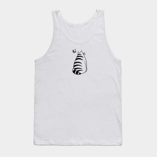 No! Funny cartoon fat cat Tank Top